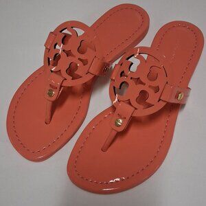 Tory Burch Women’s Miller Sandals – Coral Crush Pink – Size 5M NWT